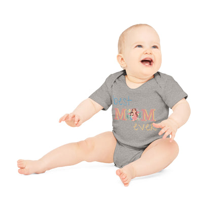 Eco-Friendly Baby Organic Short Sleeve Bodysuit