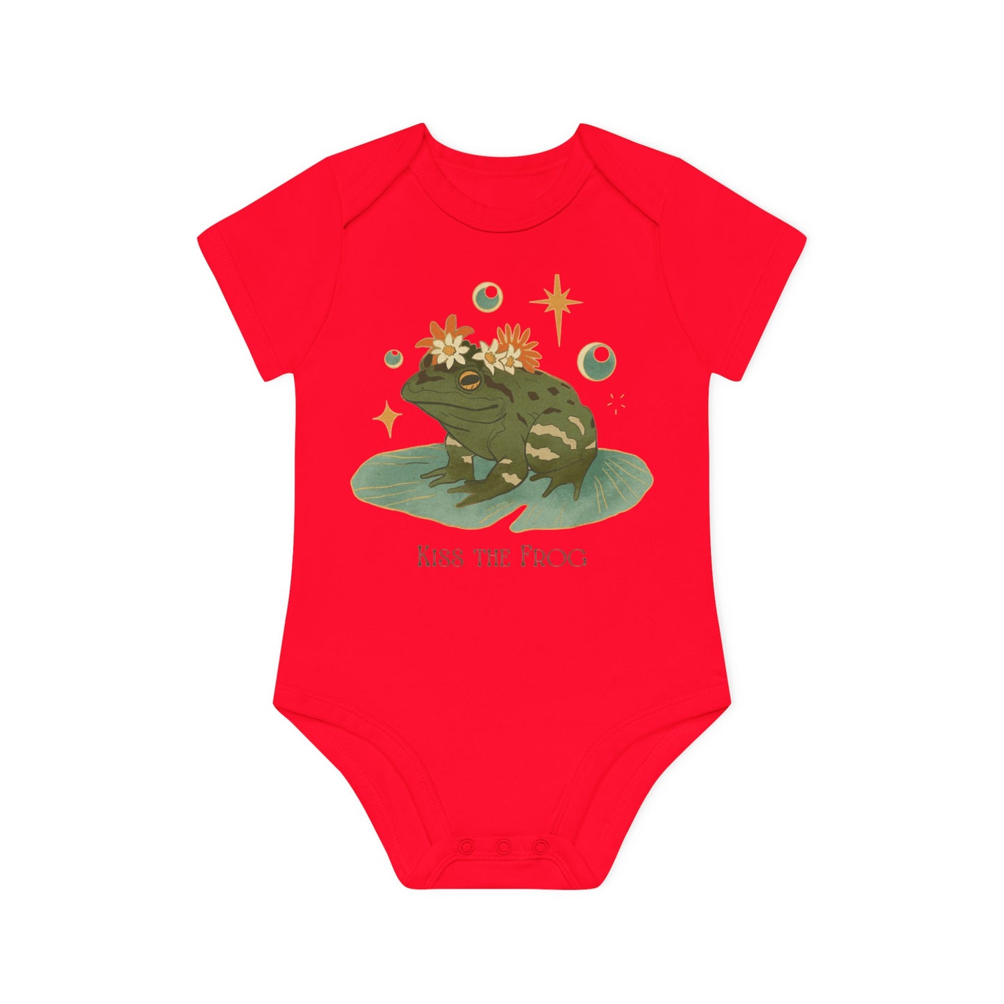 Eco-Friendly Baby Organic Short Sleeve Bodysuit