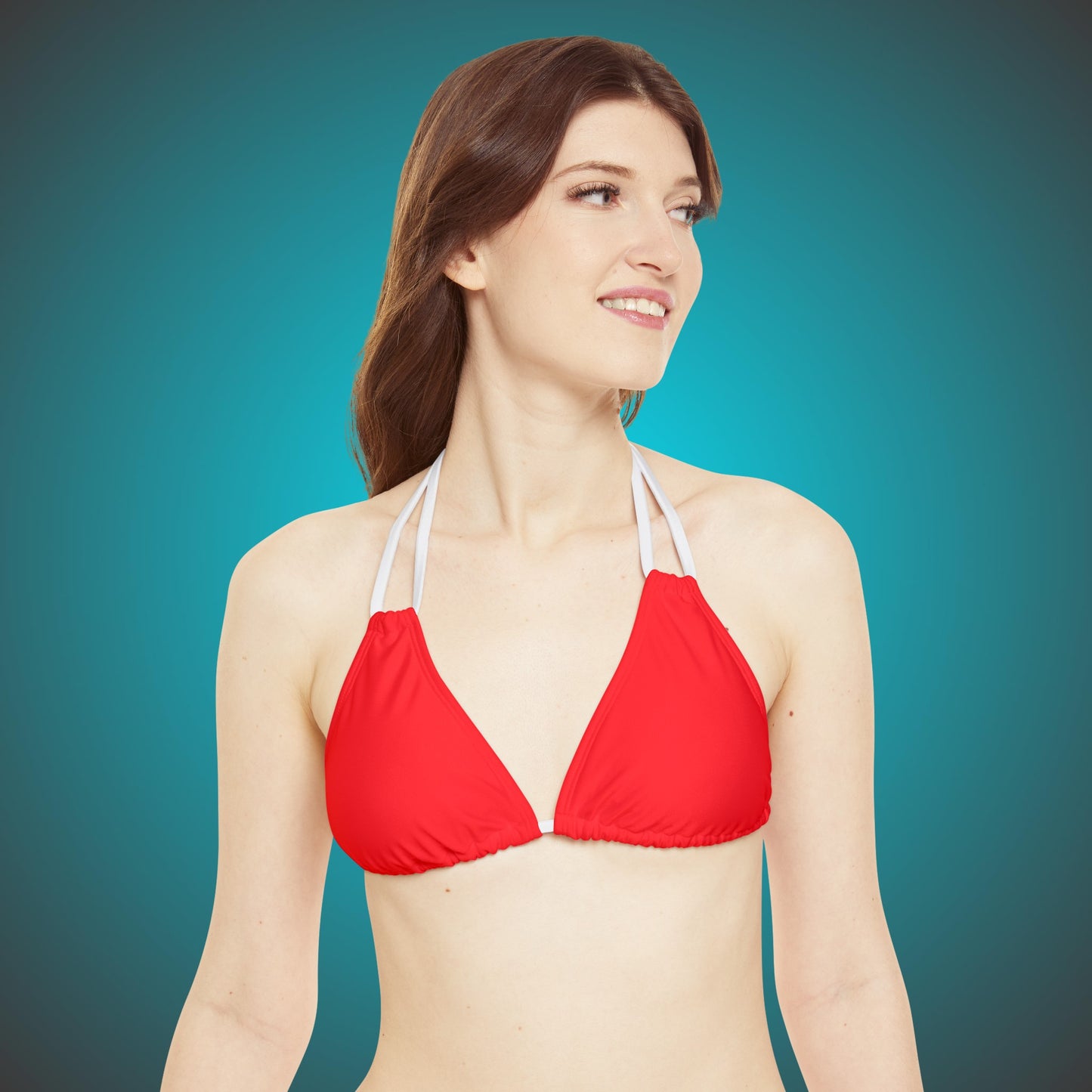 Summer Exclusive  Red Strappy Bikini Set By HappyBuyVillage