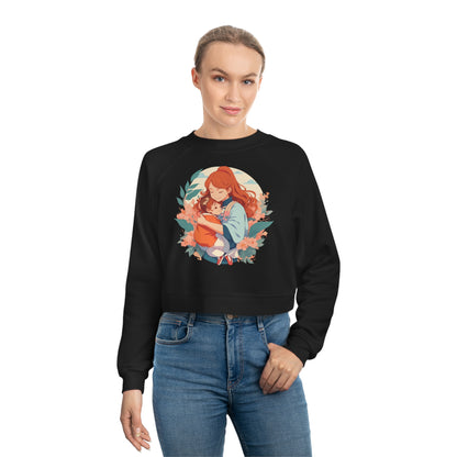 Women's Cropped Fleece Pullover