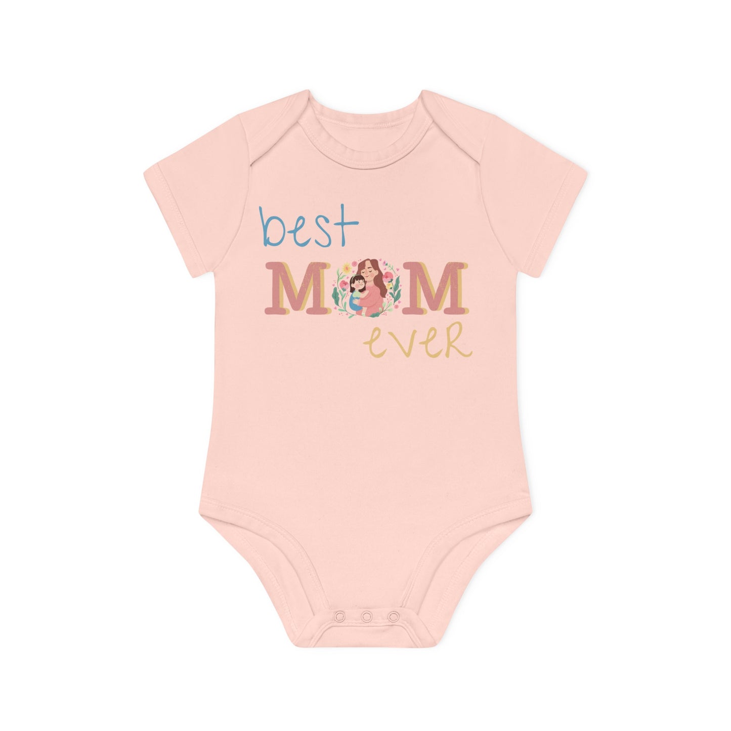 Eco-Friendly Baby Organic Short Sleeve Bodysuit