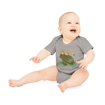 Eco-Friendly Baby Organic Short Sleeve Bodysuit