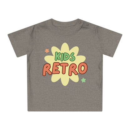 Eco-Friendly Baby Kids Retro T-Shirt 0-3yrs