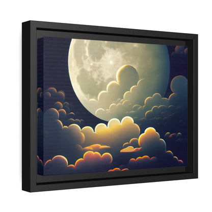 Matte Canvas, Black Frame