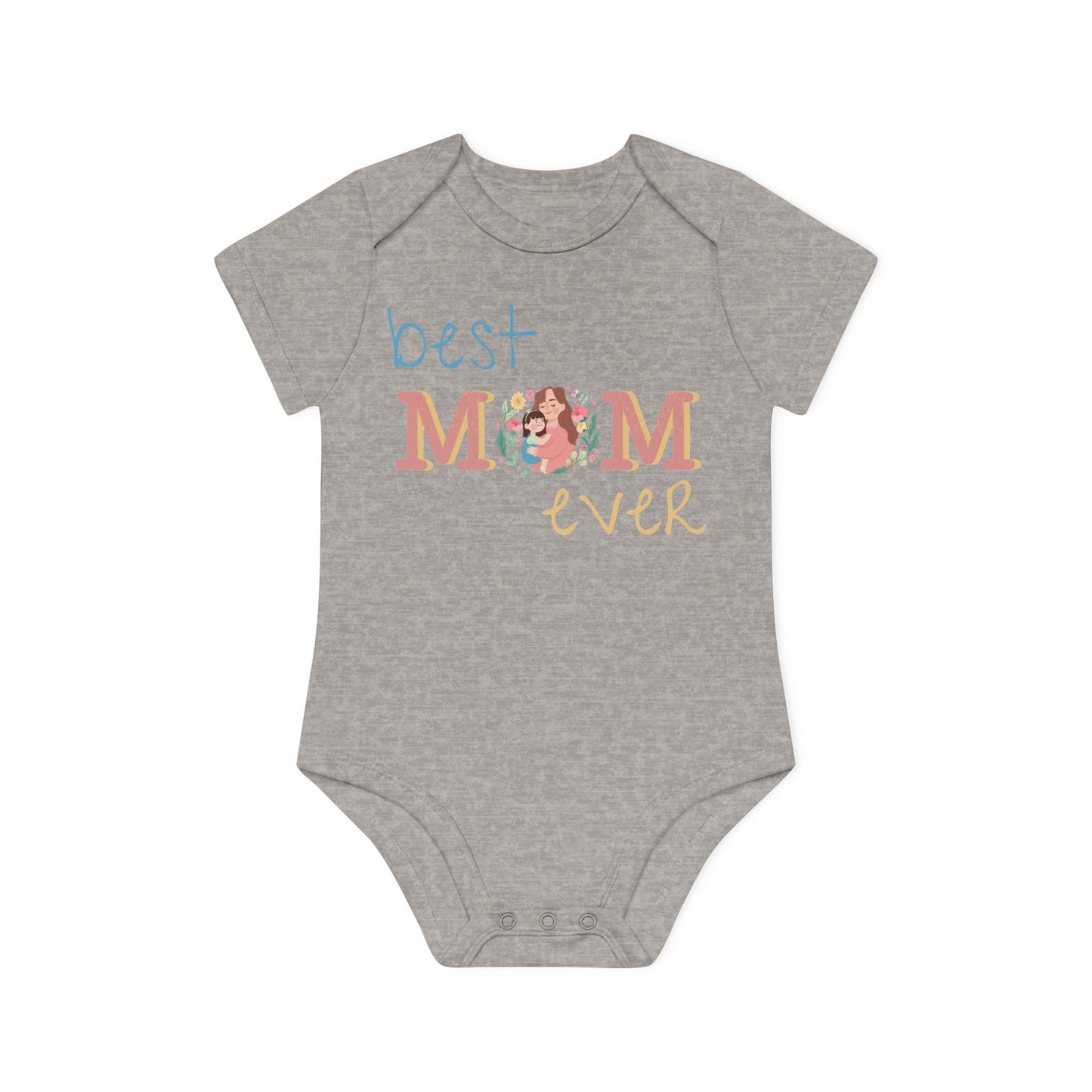 Eco-Friendly Baby Organic Short Sleeve Bodysuit