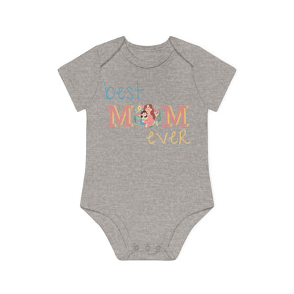 Eco-Friendly Baby Organic Short Sleeve Bodysuit