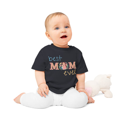 Eco-Friendly Baby Best Mom T-Shirt 0-3yrs