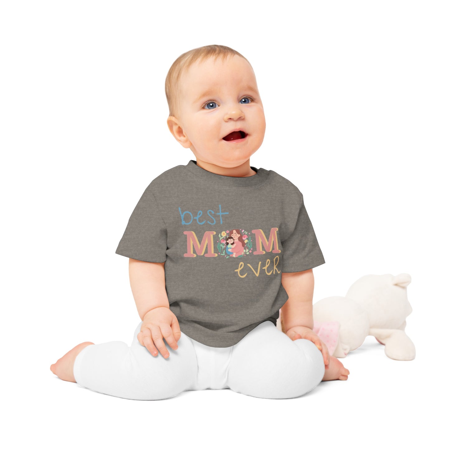 Eco-Friendly Baby Best Mom T-Shirt 0-3yrs