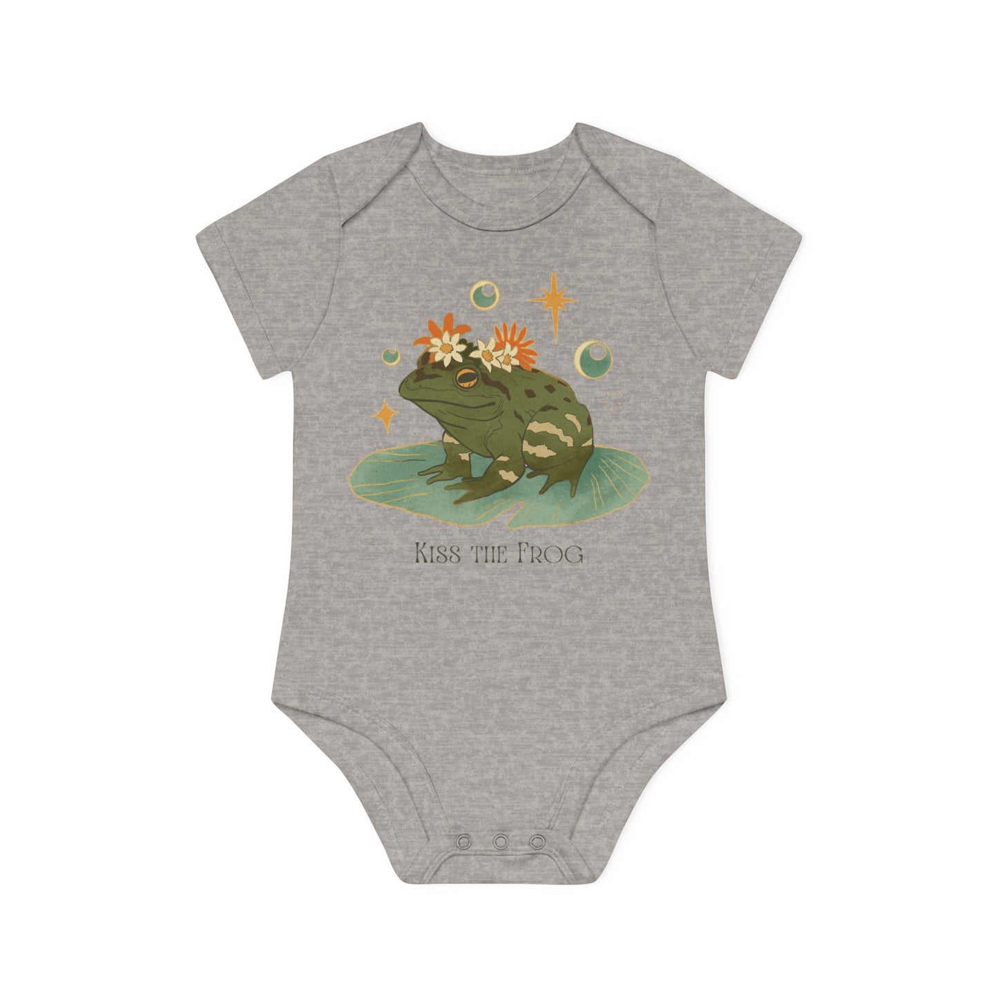 Eco-Friendly Baby Organic Short Sleeve Bodysuit