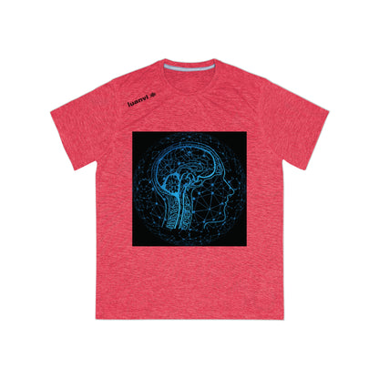 Men's modern brain Sports T-shirt By HappyBuyVillage