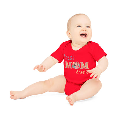 Eco-Friendly Baby Organic Short Sleeve Bodysuit