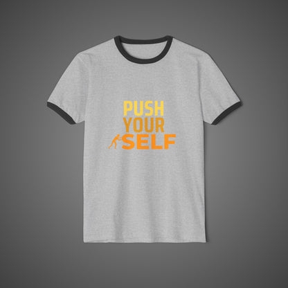 Motivational  Cotton Ringer T-Shirt