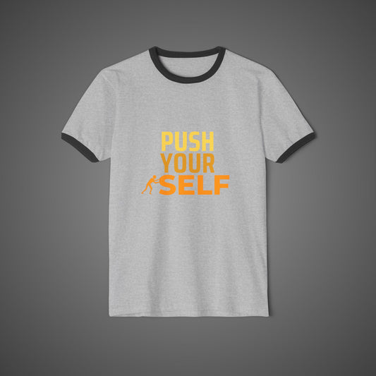 Motivational  Cotton Ringer T-Shirt