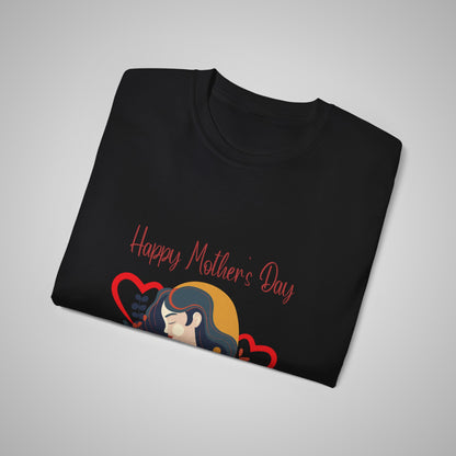 Ultra Cotton Happy Mother's Day  Tee