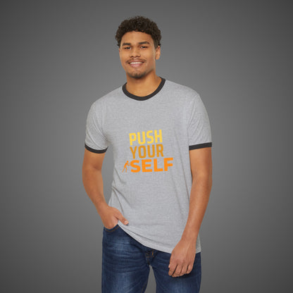 Motivational  Cotton Ringer T-Shirt