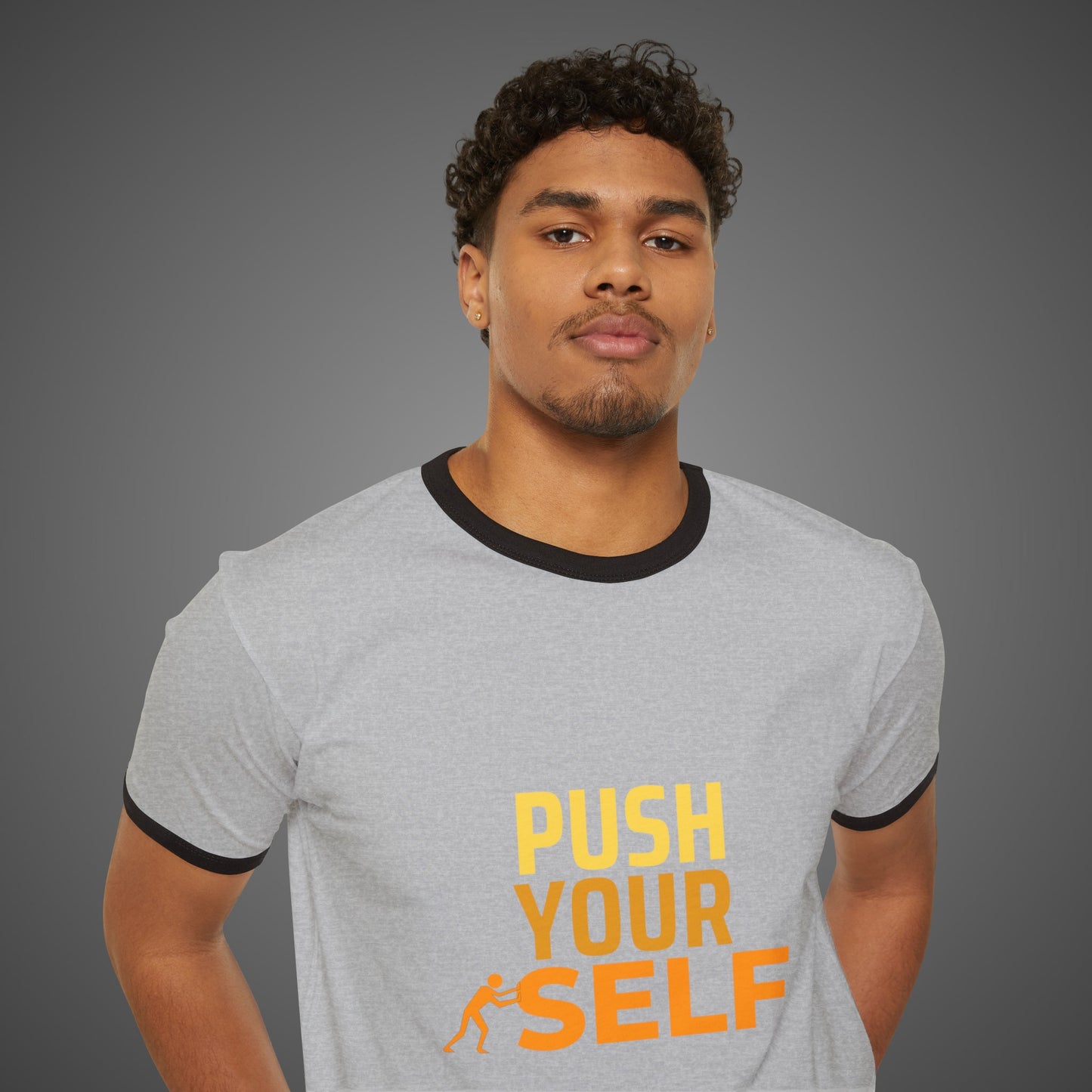 Motivational  Cotton Ringer T-Shirt