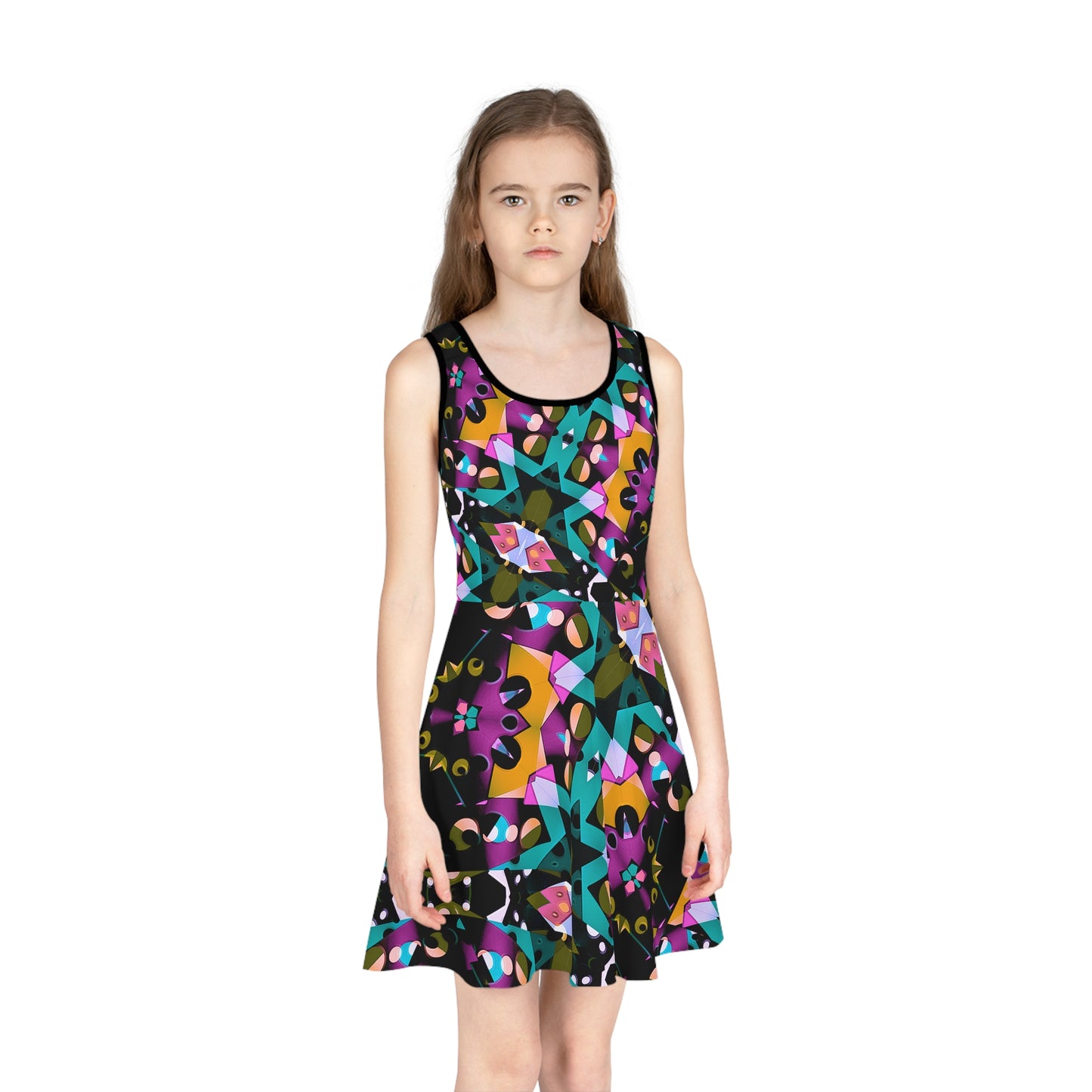 Girls' Sleeveless Sundress