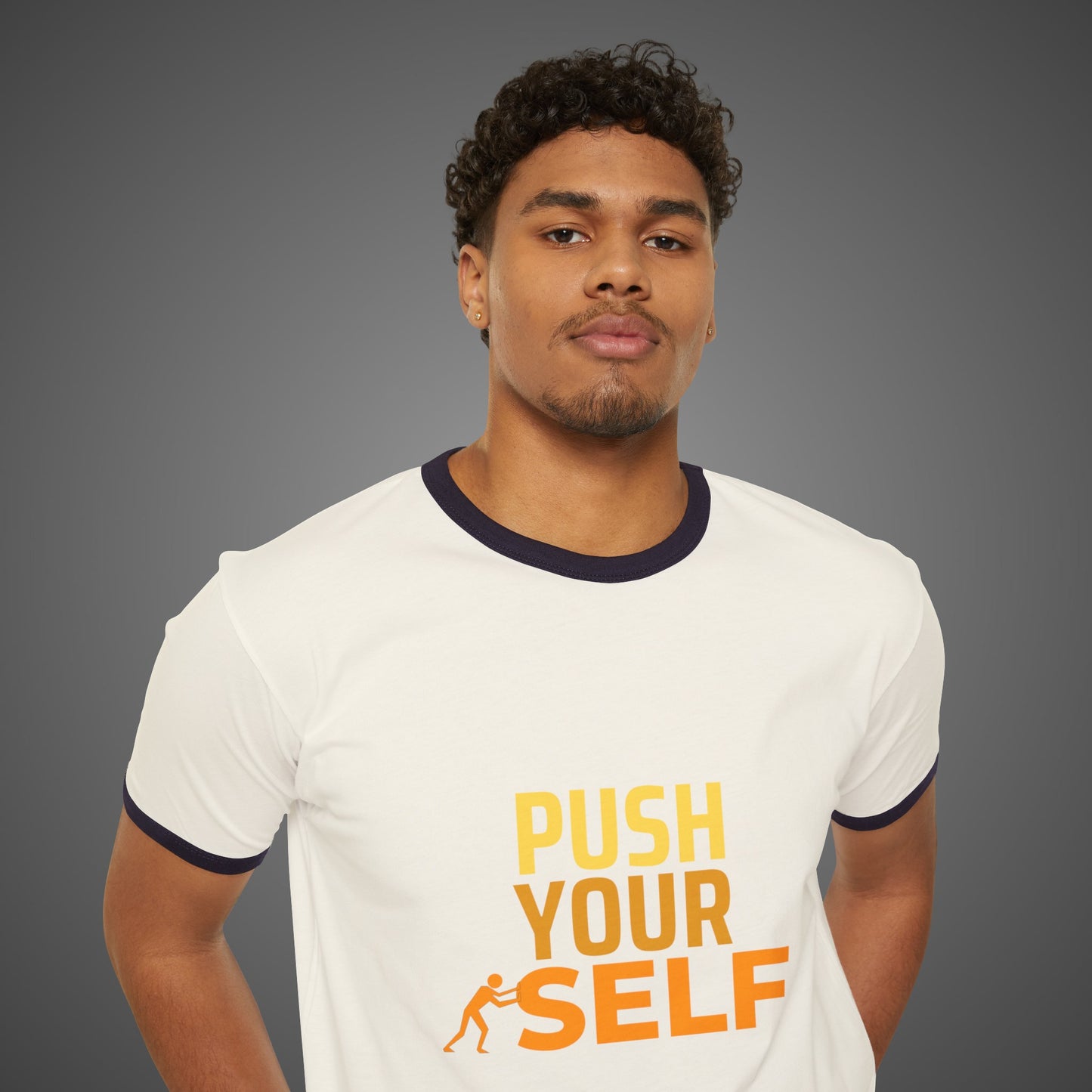 Motivational  Cotton Ringer T-Shirt