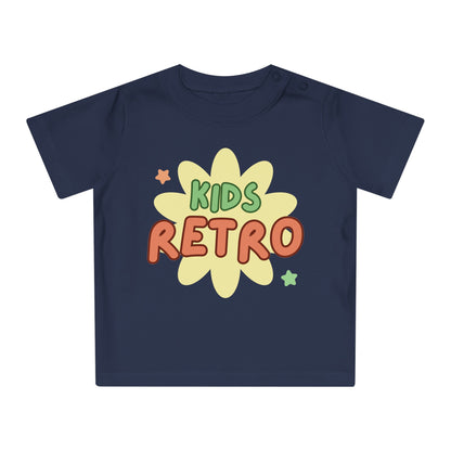 Eco-Friendly Baby Kids Retro T-Shirt 0-3yrs