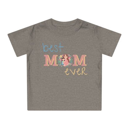 Eco-Friendly Baby Best Mom T-Shirt 0-3yrs