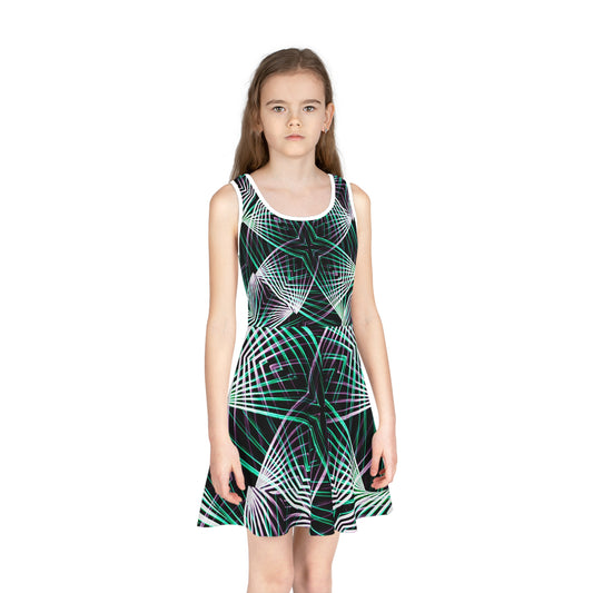 Girls' Sleeveless Sundress