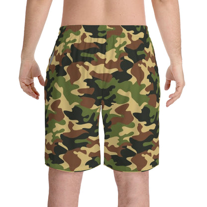 Men's Elastic Beach Shorts