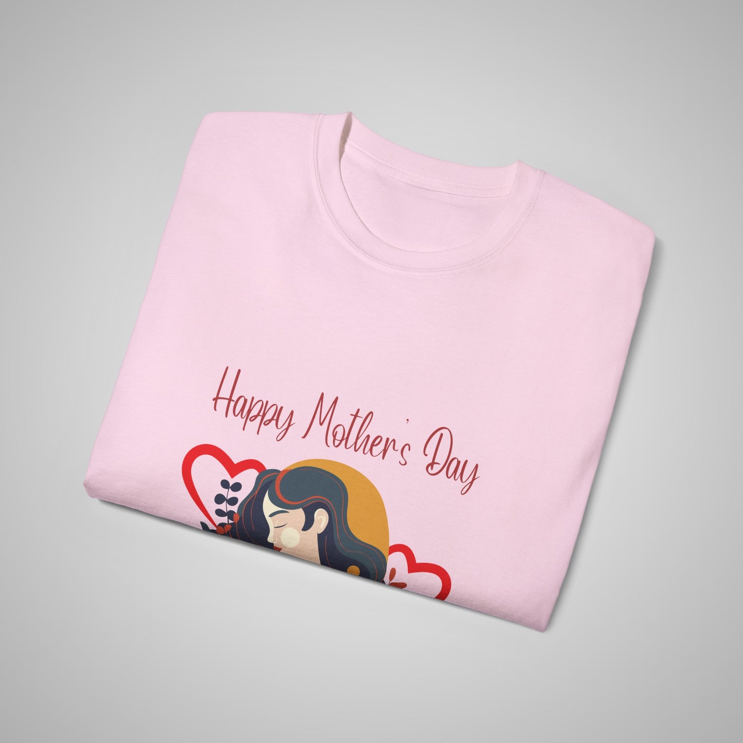 Ultra Cotton Happy Mother's Day  Tee