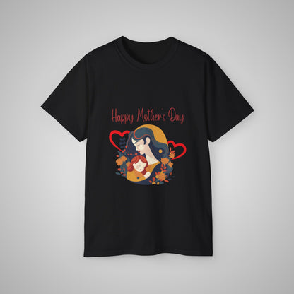 Ultra Cotton Happy Mother's Day  Tee