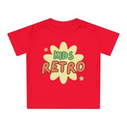 Eco-Friendly Baby Kids Retro T-Shirt 0-3yrs