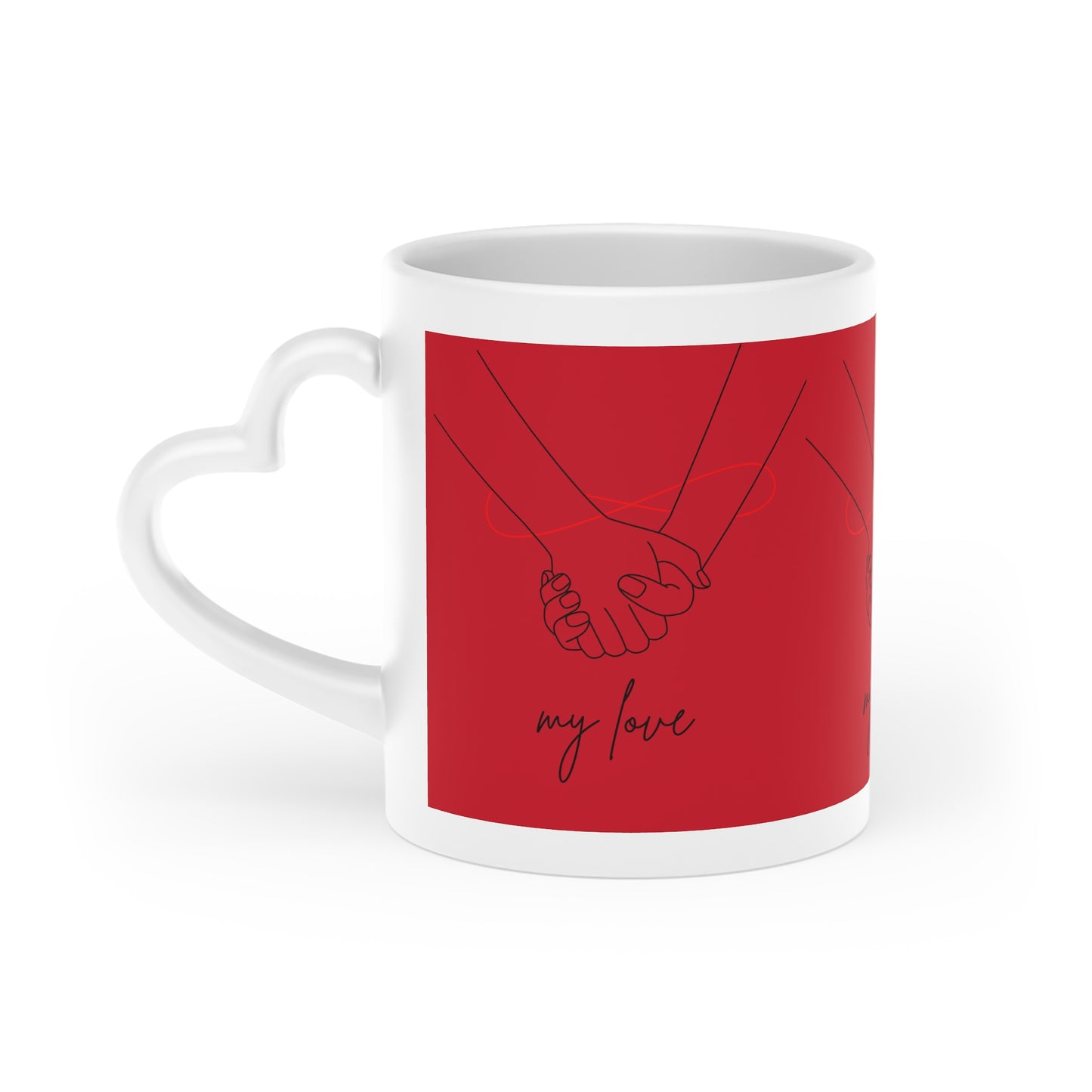 Heart-Shaped Mug