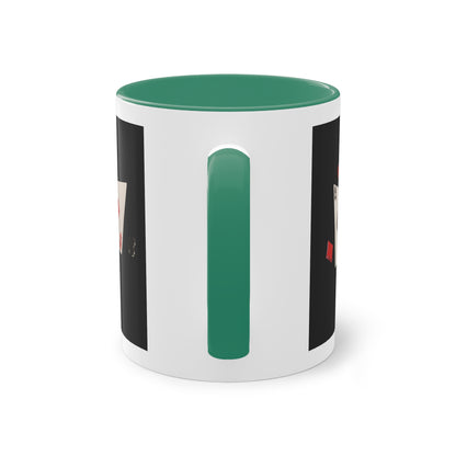 Two-Tone Coffee Mug, 11oz