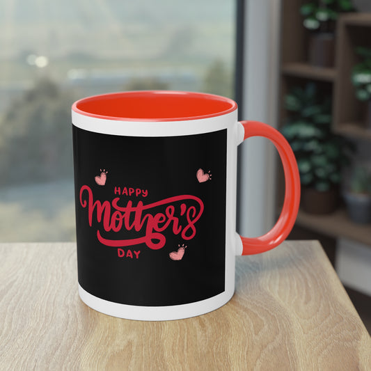 Mother's day love Two-Tone Coffee Mug