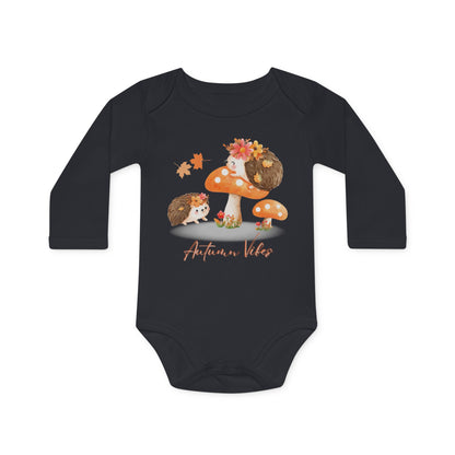 Eco-Friendly Baby Long-Sleeve Organic Bodysuit