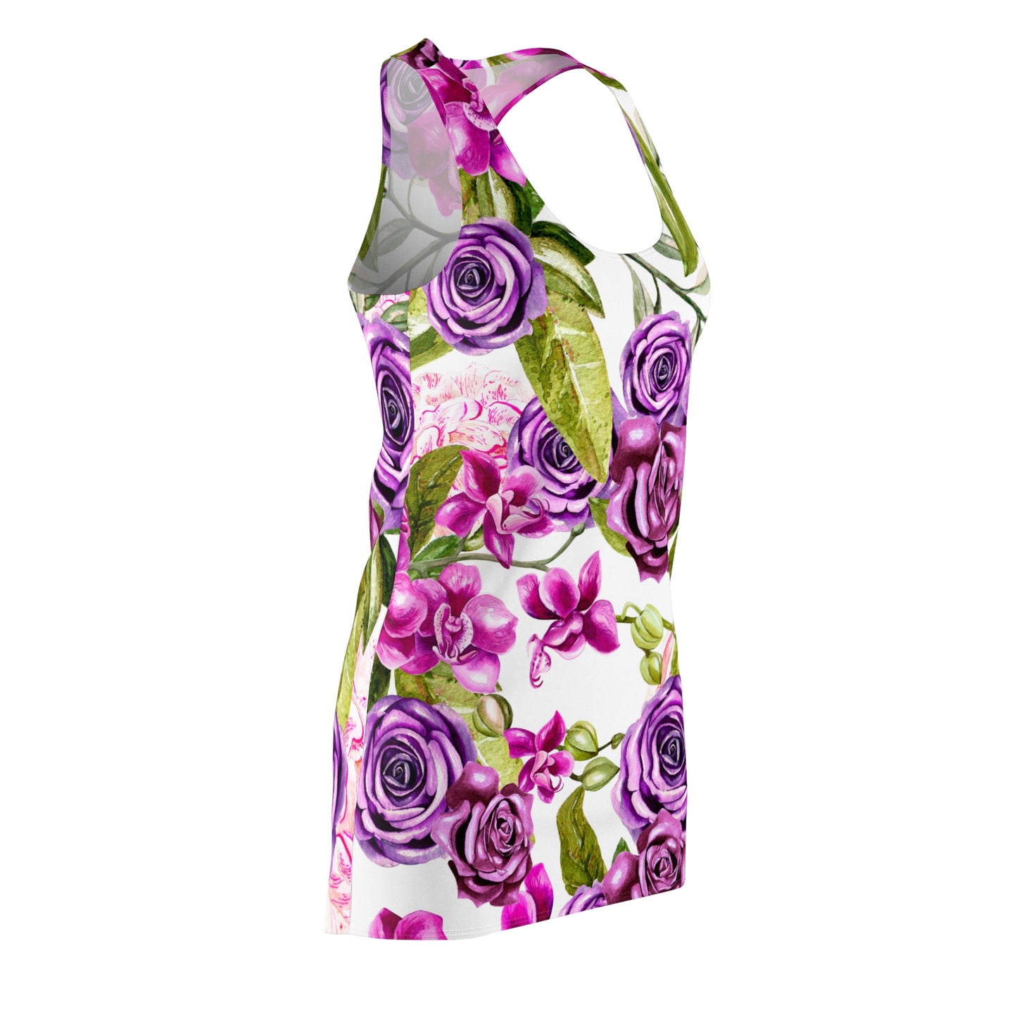 Women's Cut & Sew Racerback Dress (AOP)