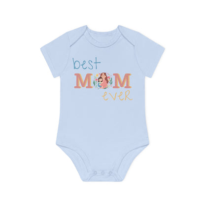 Eco-Friendly Baby Organic Short Sleeve Bodysuit